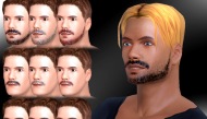 Virtual gay models in online gay sex game