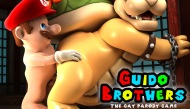 Super mario cartoon gay game with ass fuck